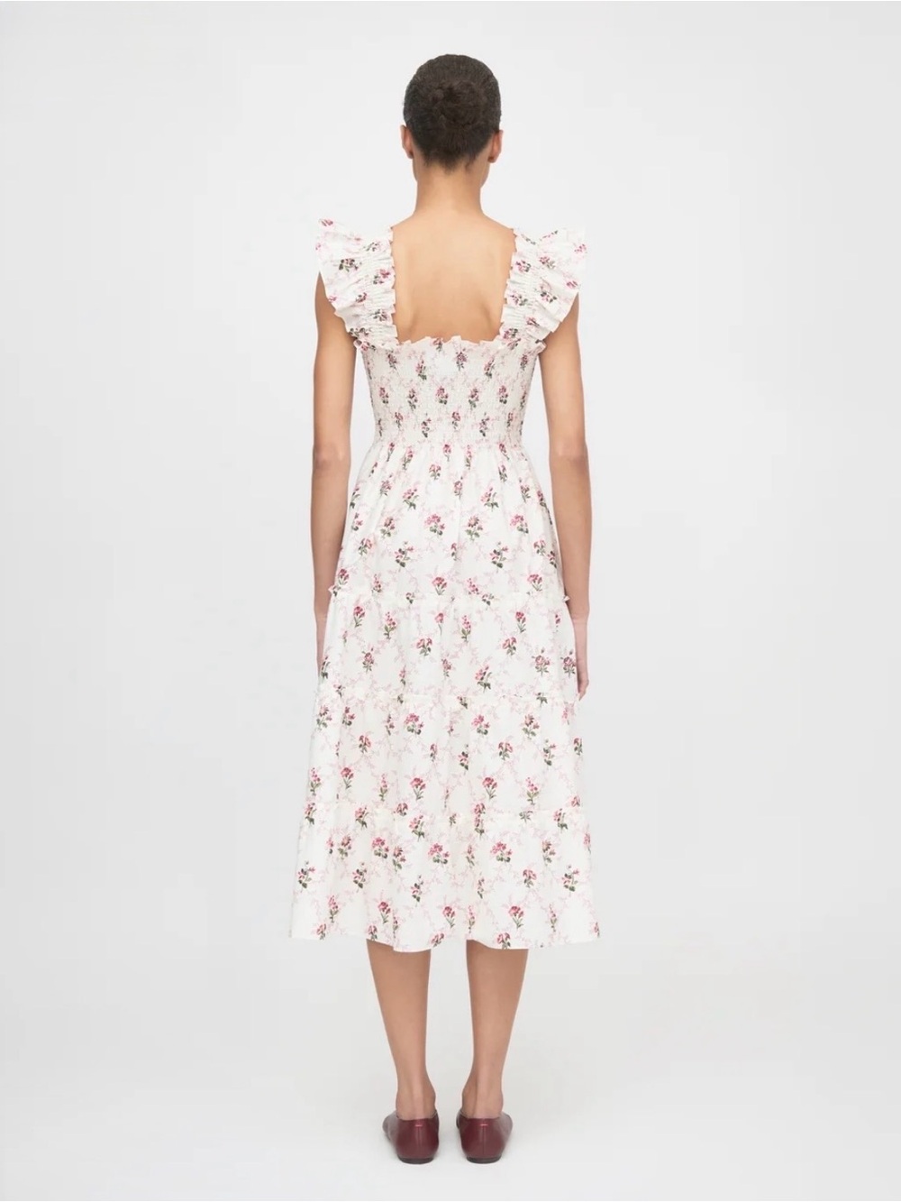 Hill House Home Ellie Nap Dress in Briar Trellis Size S - Picture 2 of 8